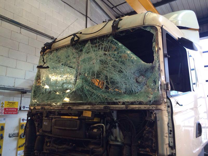 Before windscreen replacement